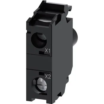přepínač Siemens 3SU1401-1BB30-1AA0 "LED MODULE WITH INTEGRATED LED 24V AC/DC, YELLOW, SCREW TERMINAL, FOR