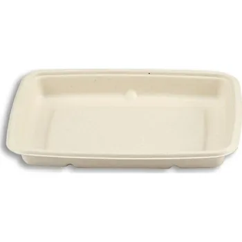 Jednorázové nádobí Sabert Miska na salát z cukrové třtiny 230/160/30mm 75ks