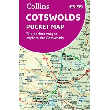 Kniha Cotswolds Pocket Map - Collins Maps