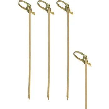 Jednorázové nádobí FINGERFOOD bambusový bodec KNOT Papstar 180mm 250ks