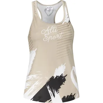 Dámské tílko premium ALTISPORT SWE/ALW01S15 HNĚDÁ S