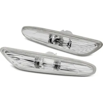 Směrový světlomet Boční blinkry BMW E81/E82/E87/E88/E90/E91/E92/E93/X1 E84 chromové