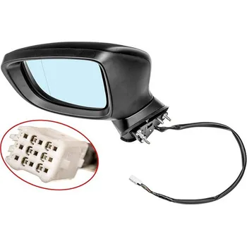 Auto zrcátko ACI zrcátko pro MAZDA 6, 13- s blikačem el. sklopné pro lak (8pinů) L