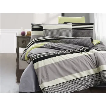 Povlečení Brotex Prodloužené povlečení bavlna 140x220, 70x90cm Racing yellow