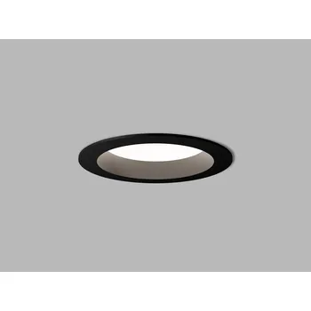 Bodové svítidlo Led2 Zápustné LED svítidlo KAPA - 145 mm Barva: Černá, Stmívání, řízení: DALI/PUSH