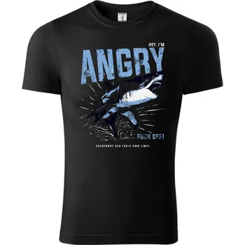 Fenomeno Dětské tričko Hey iam angry Velikost: 134 cm/ 8 let