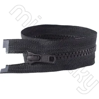 Zip Zip kostěný dělitelný VISLON® černá 30 cm YKK
