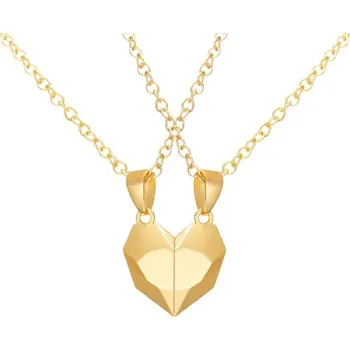 Náhrdelník IZMAEL Náhrdelníky Magnet Heart Zlatá KP26946