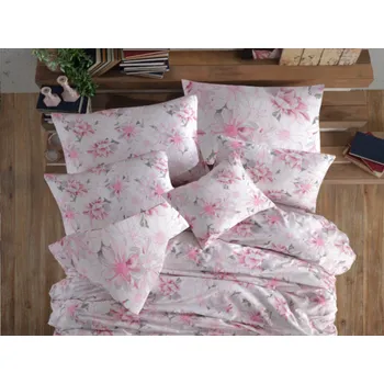 Povlečení Brotex Francouzské povlečení Satén 240x220, 70x90cm Floreta