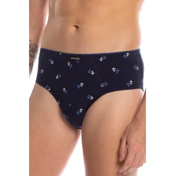 Slipy PÁNSKÉ SLIPY STANDARD M-1012GP tmavě modrá M