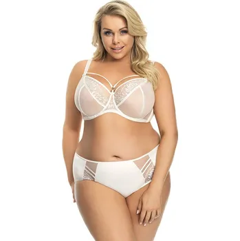 Dámské oblečení Fíky Gorsenia K 497 M-3XL Paradise cream krém 3xl