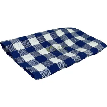 Utěrka KARIN Kuchyňská utěrka mřížka 50x70 cm modrá