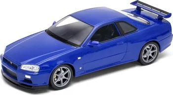 Welly 24108 Nissan Skyline GT-R 1:24 modré