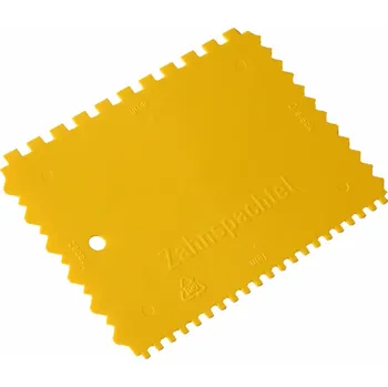 Malířská stěrka Stěrka plastová zubatá E4, E6 180 x 135 mm