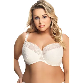 Dámská móda Gorsenia K357 Blanca barva: ecru 80D