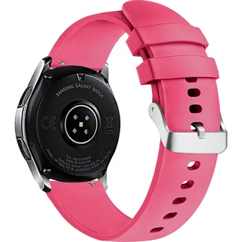 Chytré hodinky Řemínek s přezkovým zapínáním 22mm Barevná varianta: Růžovo-červená