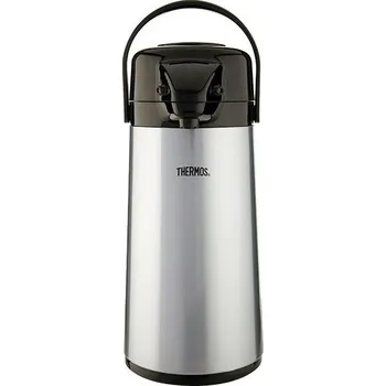 Termoska Thermos Skleněná termokonvice s pumpou THERMOS 1.9 l šedá