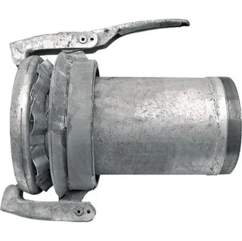 Hadicová spojka PERROT HÁK TRN AG 4" - pozinkovaný trn s háky a vnějším závitem 4", délka 341 mm