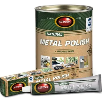 Odmašťovací přípravek na motor Autosol Metal Polish Natural leštící a čistící pasta na kovy 750 ml, 75 ml Objem: 75 ml