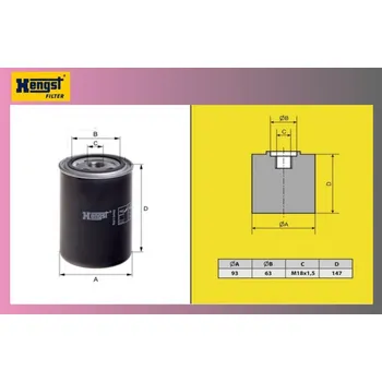 Palivový filtr filtr naftový RENAULT PREMIUM 420DCI