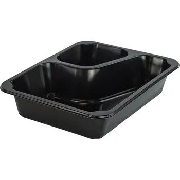 Jídelní hůlka Think`n pack Plastová zatavovací miska Colt černá 227/178/50 TnP 50ks