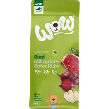 Krmivo pro psa 2x6kg WOW Adult s hovězím – výhodné balení