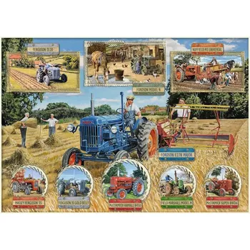 RAVENSBURGER Puzzle Práce na poli 1000 dílků