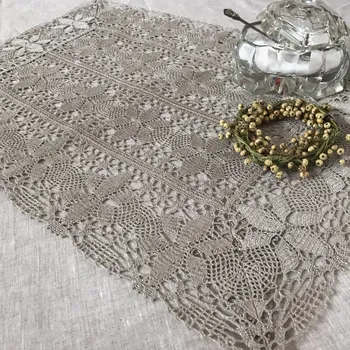 prostírání LNĚNÉ. exkluzivní krajkové prostírání Romance 35x50 cm