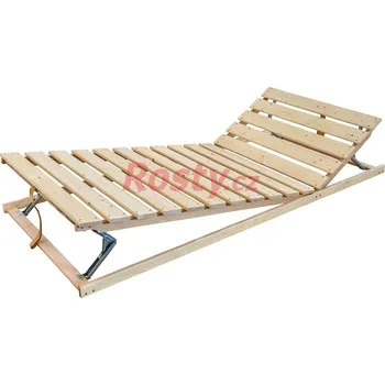 Postelový rošt Rosty.cz POLOHOVACÍ LAŤOVÝ ROŠT LUX 16 HN 120x200x7cm (ATYP), nosnost: 150kg