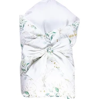 Zavinovačka ENIE BABY zavinovačka z dutého vlákna SATINE 80x80cm Golden Leaves