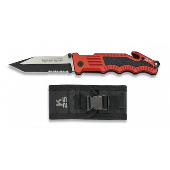 Bojový nůž Nůž K25 Safety Red / 8.5cm