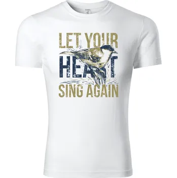 Chlapecké tričko Fenomeno Dětské tričko Let your heart sing again Velikost: 110 cm/4 roky