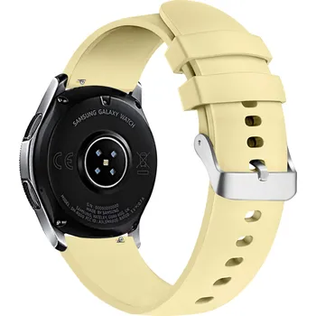 Chytré hodinky Řemínek s přezkovým zapínáním 22mm Barevná varianta: Světle žlutá