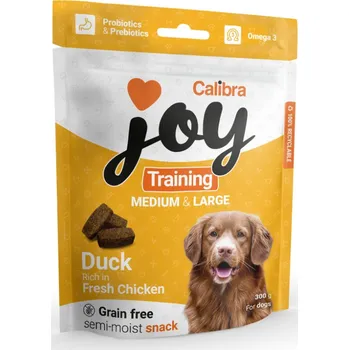 Pamlsek pro psa Calibra Joy Dog Training Medium & Large Duck with Chicken 300 g