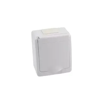 Elektrická zásuvka Pawbol zásuvka 1x na 230V jednonásobná D.3110BG