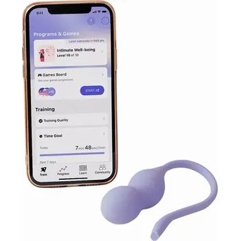 Vaginální trenažér PERIFIT Care+ Pelvic Floor Trainer App Controlled fialový - s kupónem KUP15 cena 6669 Kč + extra diskrétní expedice