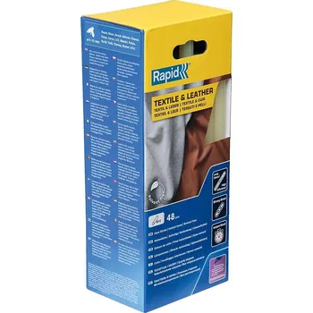 Tavná pistole Tyčinky tavné Rapid 12x190 mm, 48ks, textil a kůže