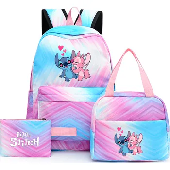 Batoh Disney Stitch s taškou na oběd - 028