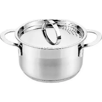 Hrnec hrnec 20cm s poklicí 3,6l nerez CASSIDA NEW LINE indukce