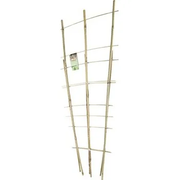 Mříž na rostliny bambusová 2 ks, 60 a 85 cm