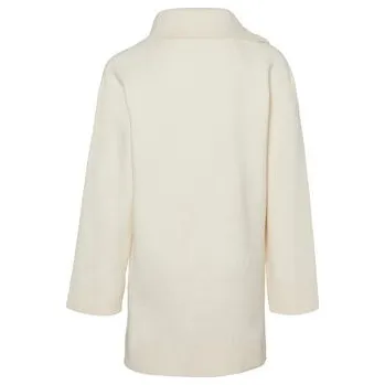 Dámský svetr Vero Moda Girl Rolák Gold Needle 10278276 Écru Regular Fit 134_140