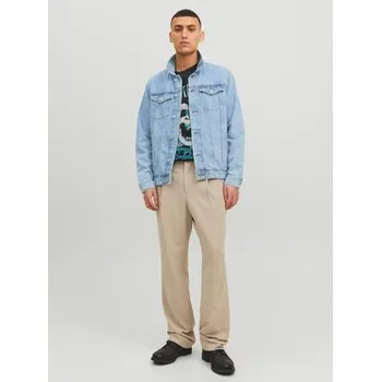 Pánská větrovka Jack & Jones Jeansová bunda Jean 12223612 Modrá Regular Fit XL