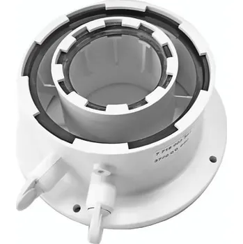 Kouřovod JUNKERS připojovací adaptér 60/100mm s měřícími body