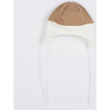 Kojenecká čepička New Baby The Best hnědá Hnědá 56 (0-3m)