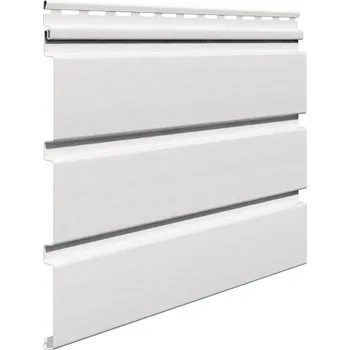 Obklad Střešní podhled SOFFIT siding SV-08 panel bez perforace bílá dl. 2,7m pvc panel vhodný pro obložení podbití střechy