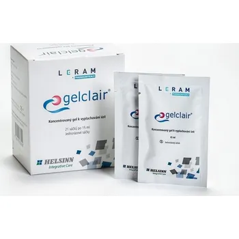 GEL ORÁLNÍ K VÝPLACHŮM ÚSTNÍ DUTINY GELCLAIR, MAXIMÁLNĚ 3BAL/ROK KONCENTROVANÝ GEL K NAŘEDĚNÍ, 21 SÁČKŮ PO 15ML