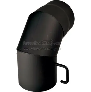 Komín KOVO-Koleno 145/90 stupňů s klapkou