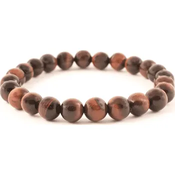 Náramek Milujeme Kameny Býčí oko - náramek pánský kulička NPK33 Ø 6 mm 342283