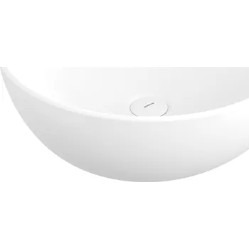 Umyvadlo Bocchi Venezia umyvadlo na desku kulaté, ⌀45cm, bílá leská, 1119-001-0125