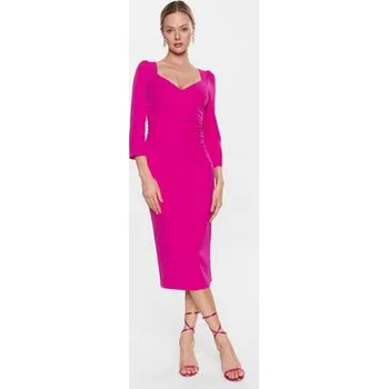 Dámské šaty Nissa Každodenní šaty RZ13994 Růžová Slim Fit 36